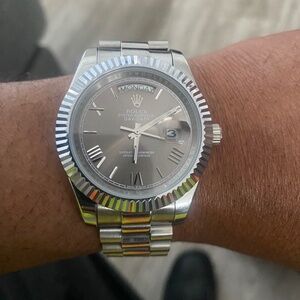 Silver DayJust Watch - Sterling Silver